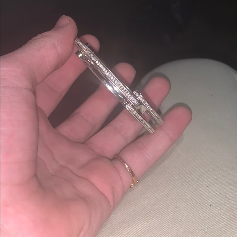 Diamond Bust down Handcuff - Picture 5 of 5